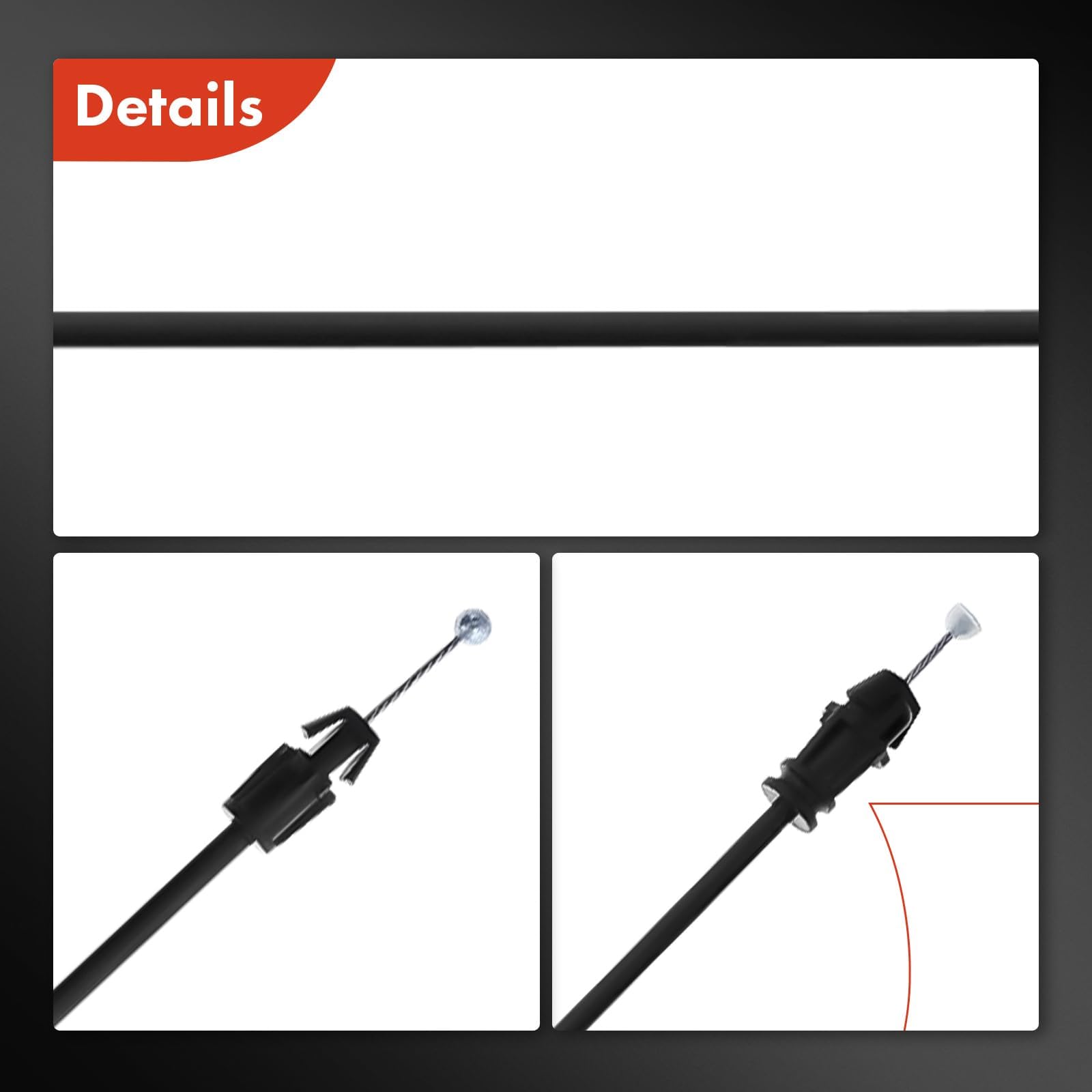 A-Premium side-by-side old and new cables showing improved condition benefit