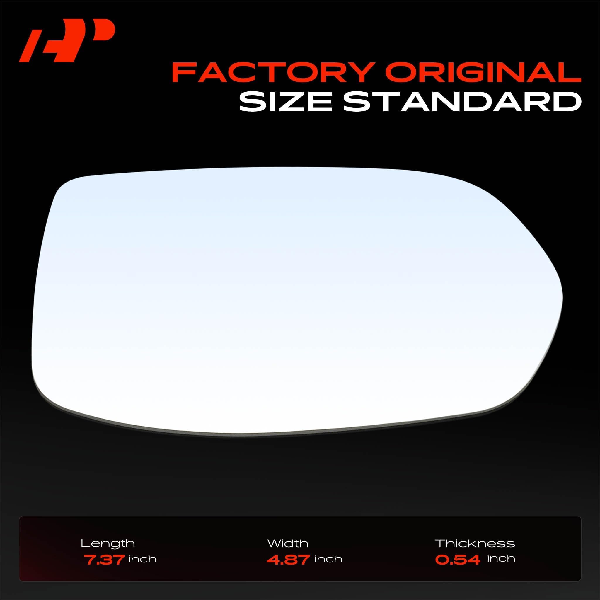 A-Premium side mirror mounted on vehicle demonstrating correct fit benefit