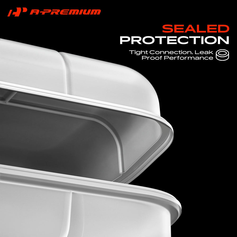 A-Premium side mount and ports display easy bolt-on replacement