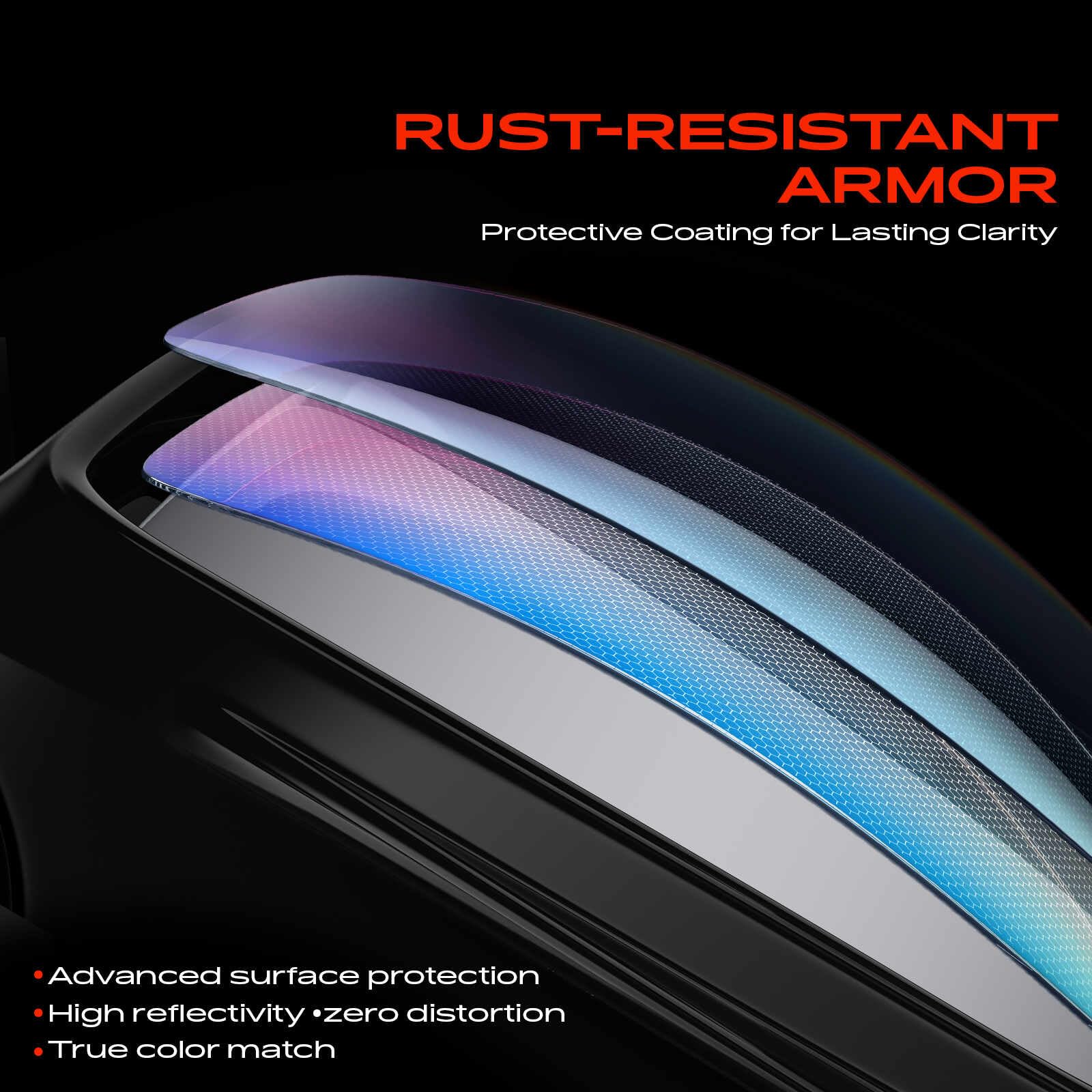 A-Premium side profile folded position showing manual foldaway convenience