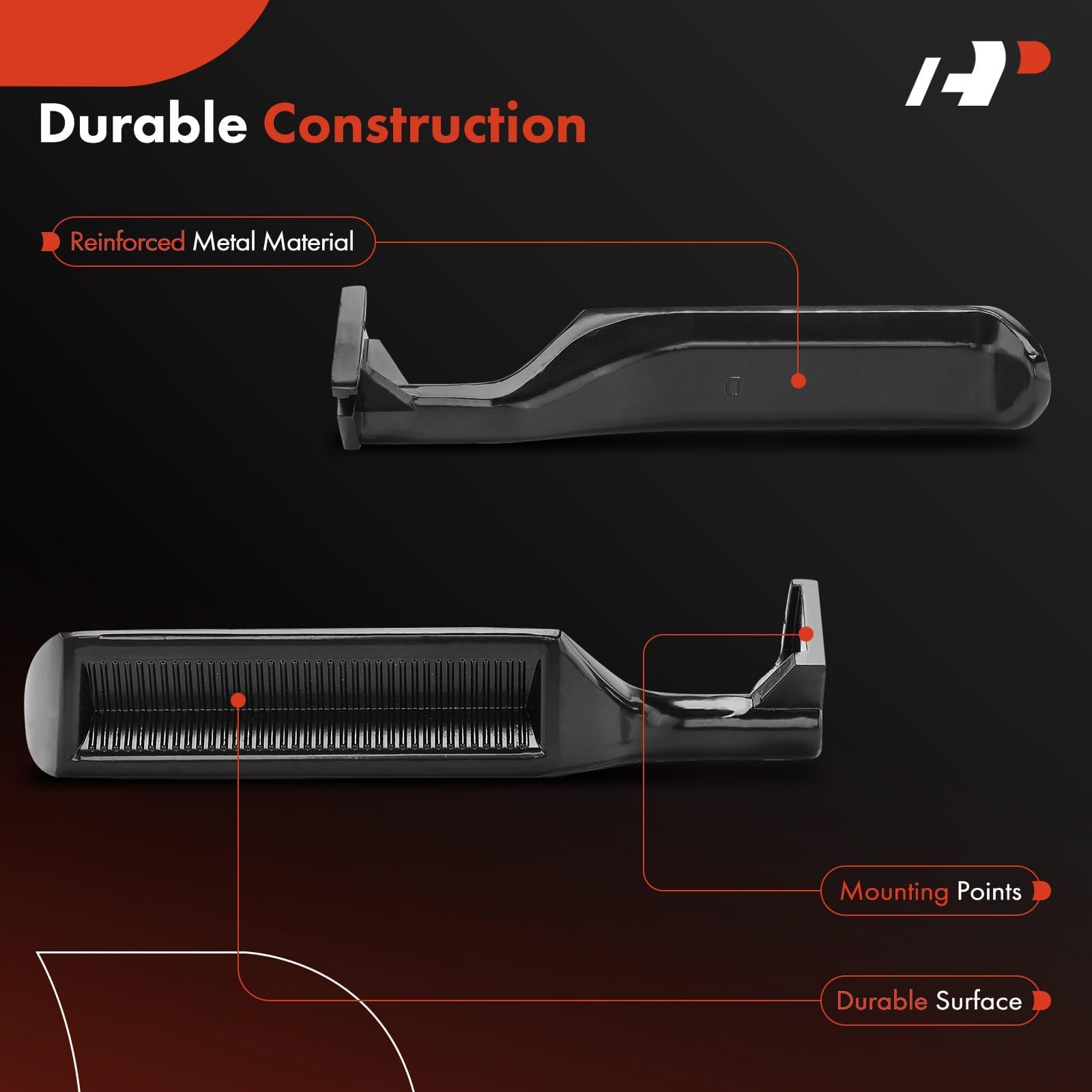 A-Premium side profile of internal mechanism illustrating mounting alignment