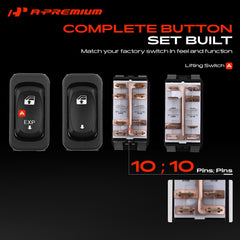 A-Premium side profile showing mounting points for easy replacement