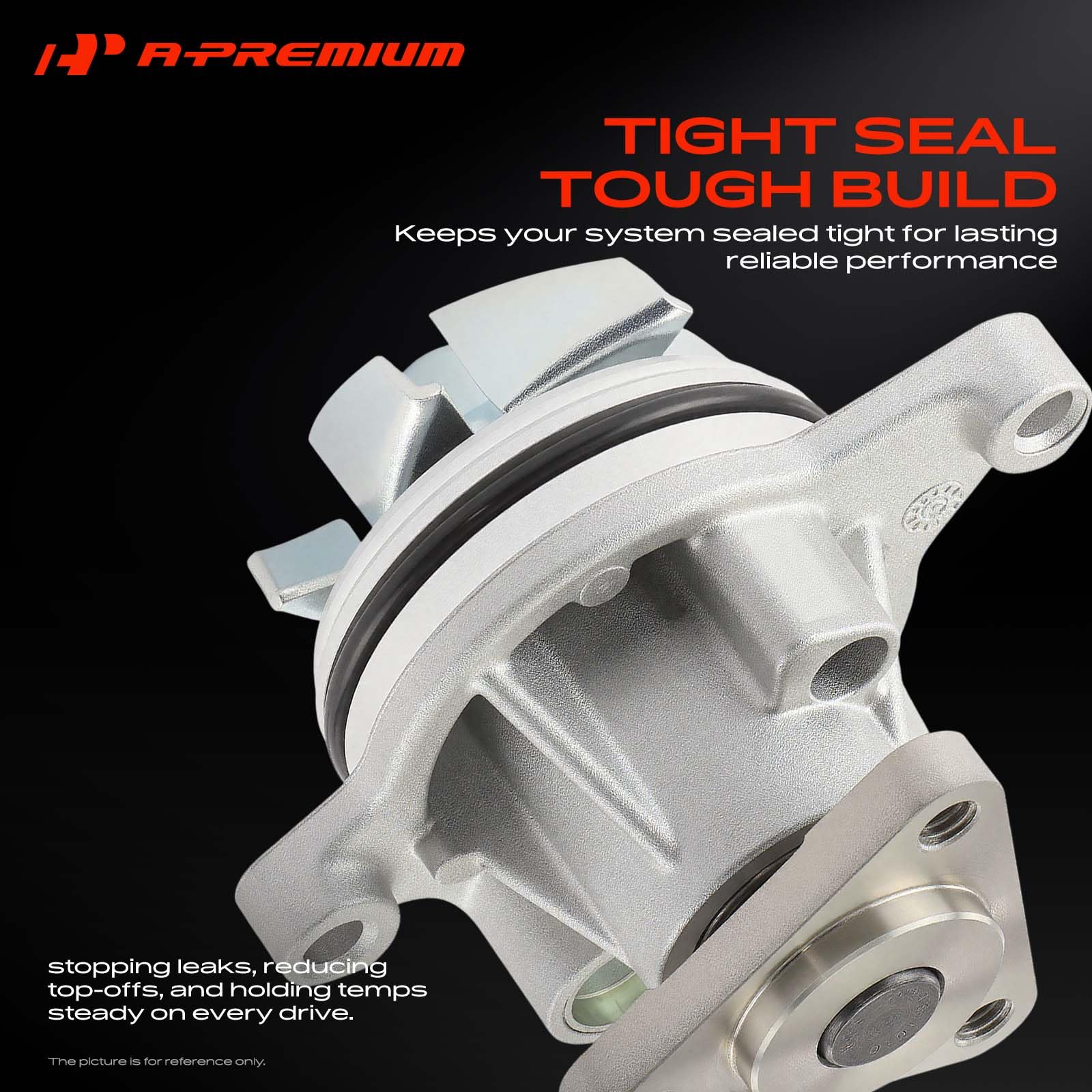 A-Premium side profile with serpentine flange demonstrating correct drive fit
