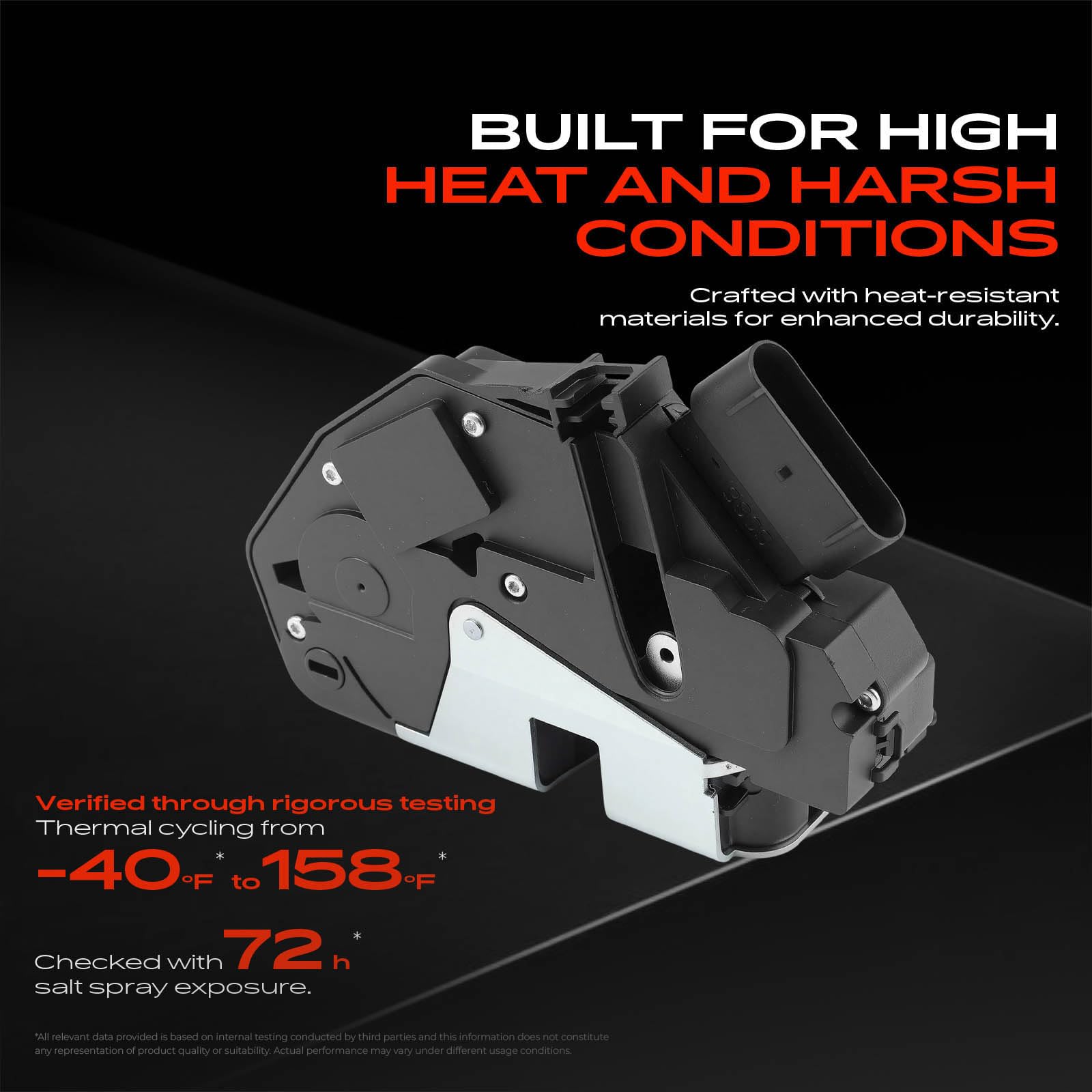 A-Premium side profile showing linkage for smooth lock movement and reduced wear