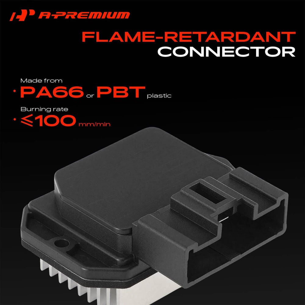 A-Premium resistor next to ruler showing compact dimensions for clearance verification