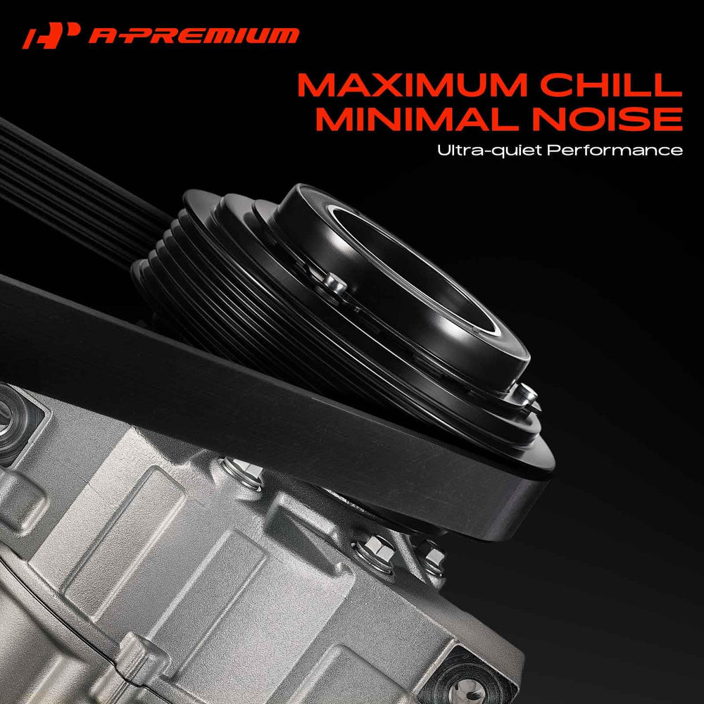 A-Premium size comparison with ruler showing 120 mm pulley for correct fit