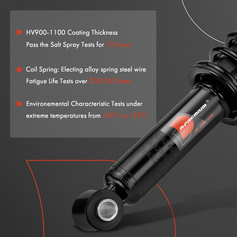 A-Premium specification label closeup verifying fitment and measurement details