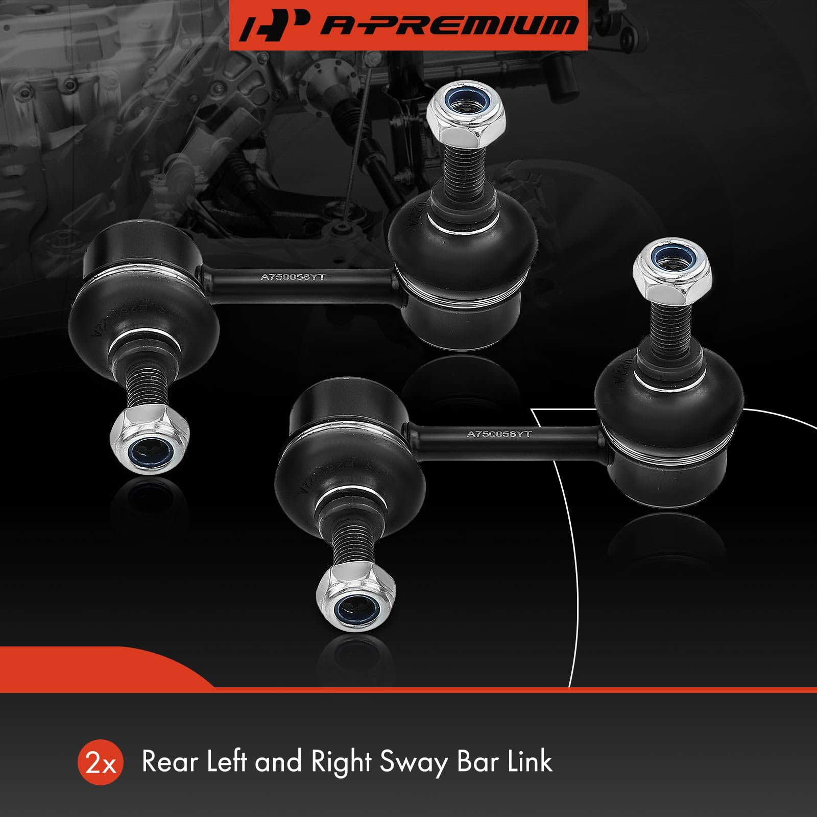 A-Premium close-up of threaded end for easy installation and secure attachment