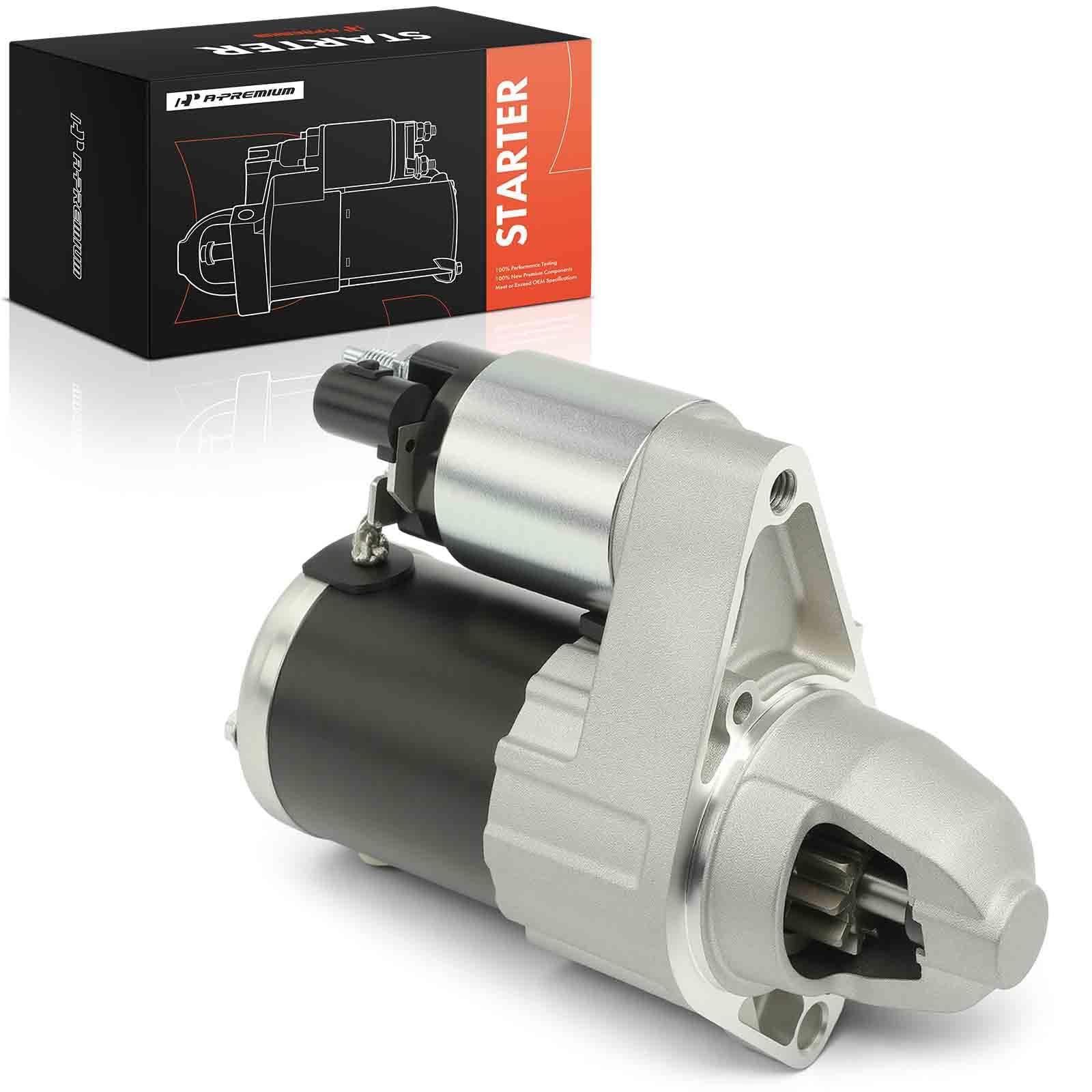 A-Premium front view showing starter motor and mounting points for accurate fit