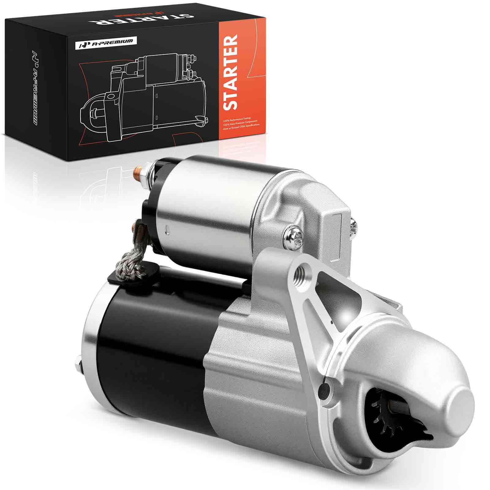 A-Premium starter front view showing clean housing and reliable fit