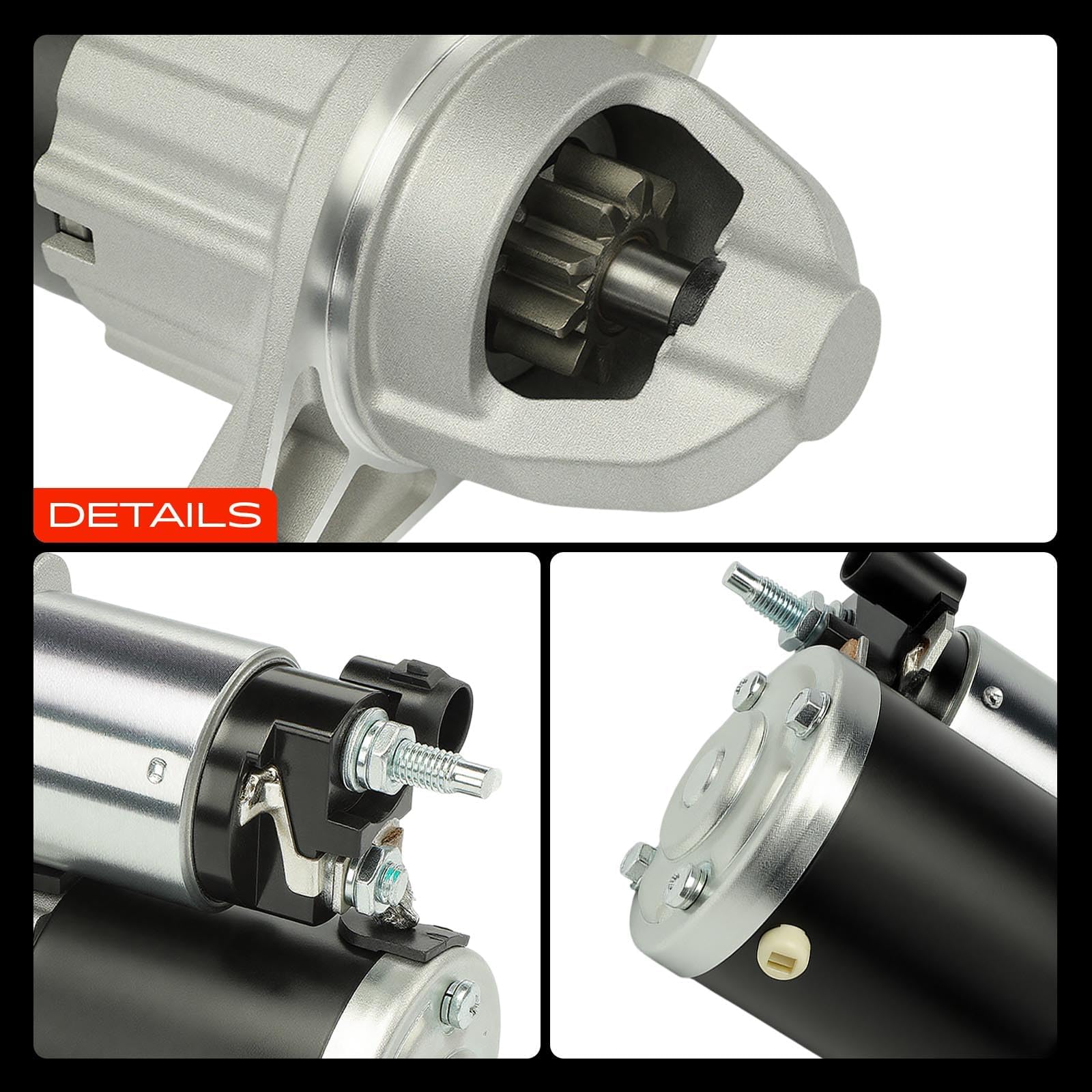A-Premium gear housing texture highlighting durable construction and performance