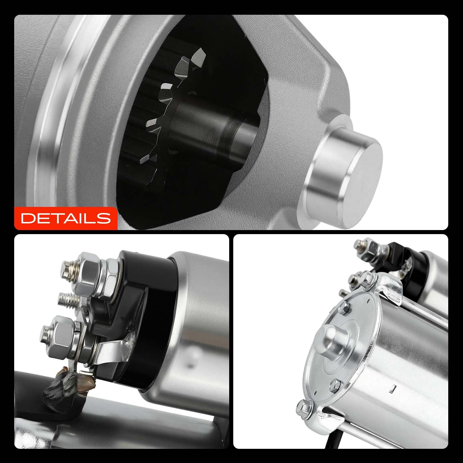 A-Premium starter metal finish detail highlighting durable construction benefit
