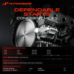 A-Premium starter mounting flange detail for exact-fit installation benefit