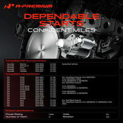 A-Premium starter side profile highlighting sturdy shell and finish