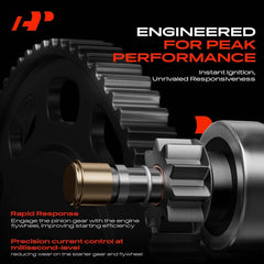A-Premium solenoid mounted on starter illustrating correct placement and straightforward swap