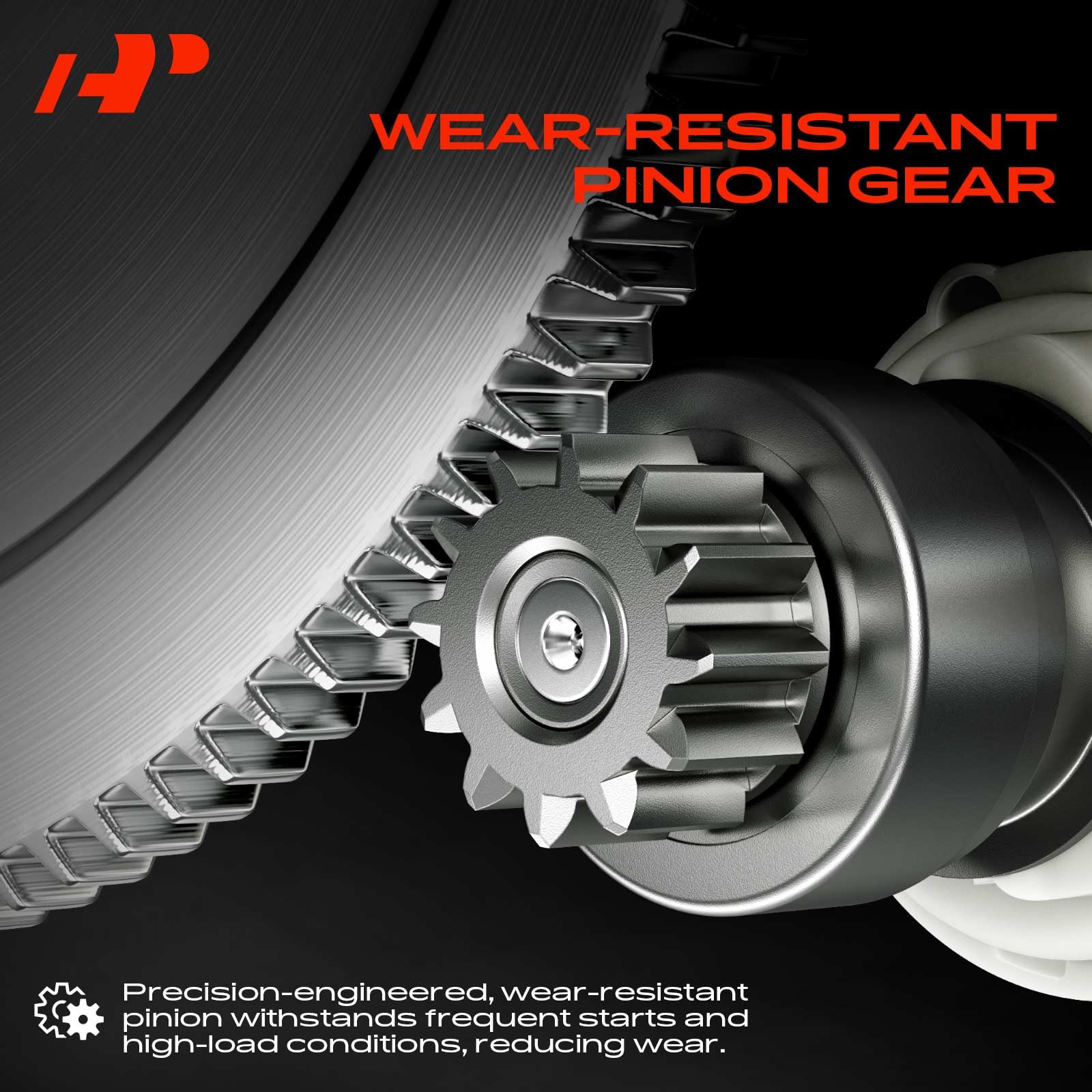 A-Premium starter with measuring scale showing size for correct fitment