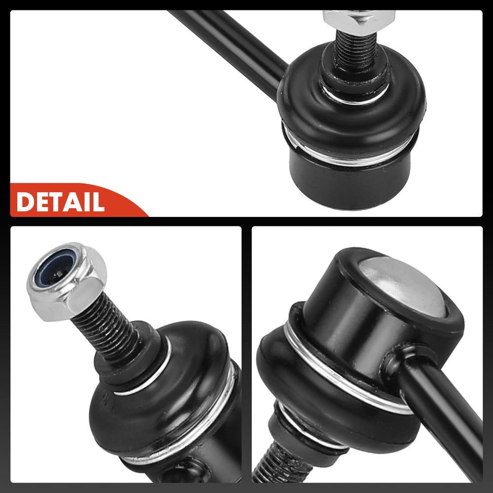 A-Premium sway bar link pictured in car driving scene showing improved stability