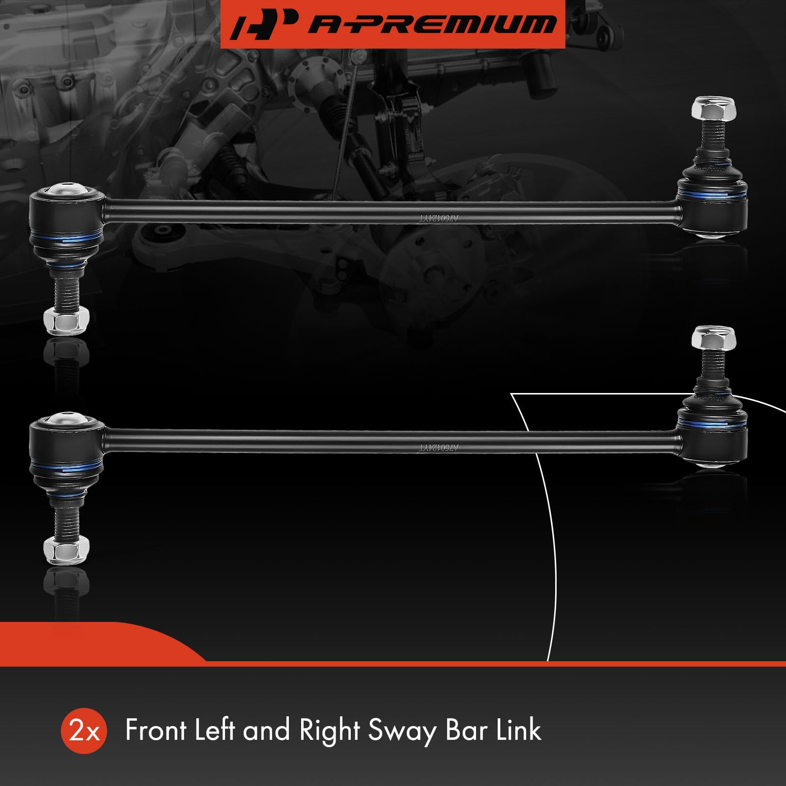 Grease fitting detail on A-Premium link, enables easy lubrication for longer service life