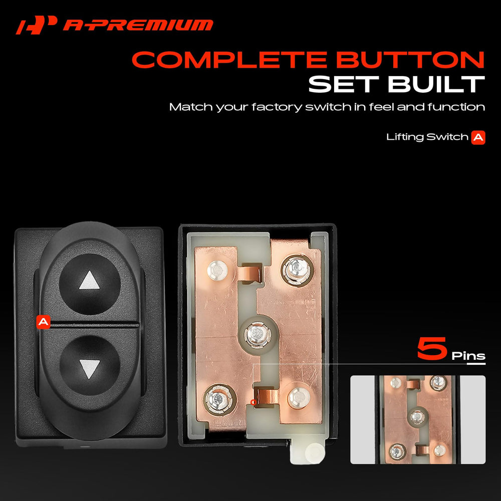 A-Premium back housing view displaying sturdy plastic construction
