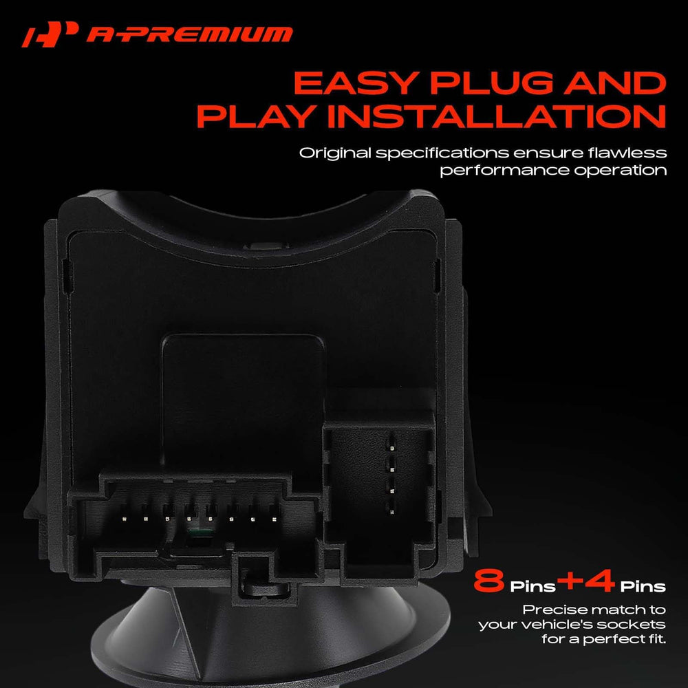 A-Premium switch connector plugs visible for quick no-cut wiring installation