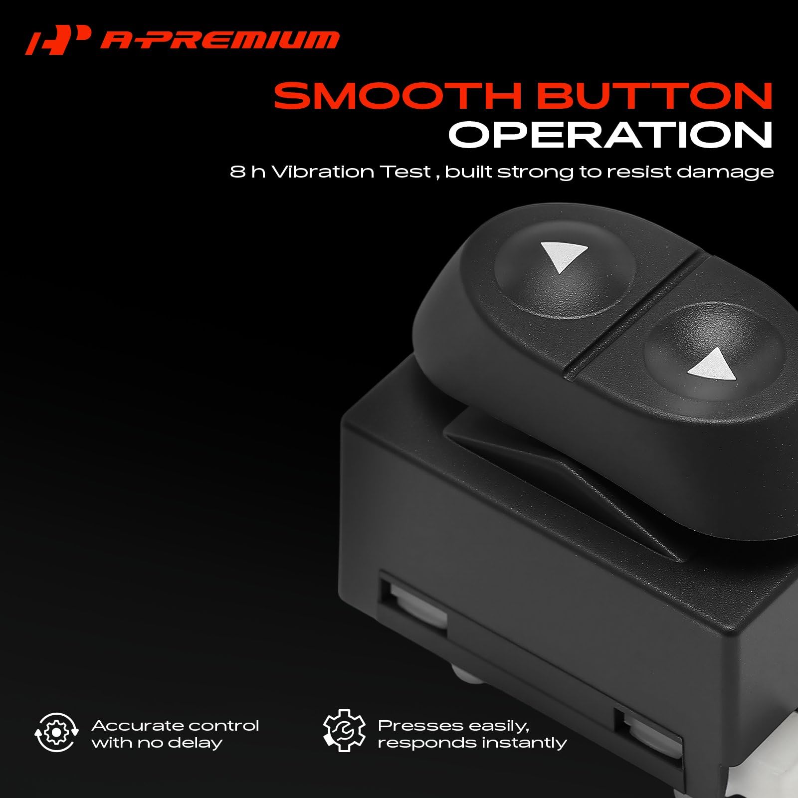A-Premium switch installed in a door panel for quick restoration