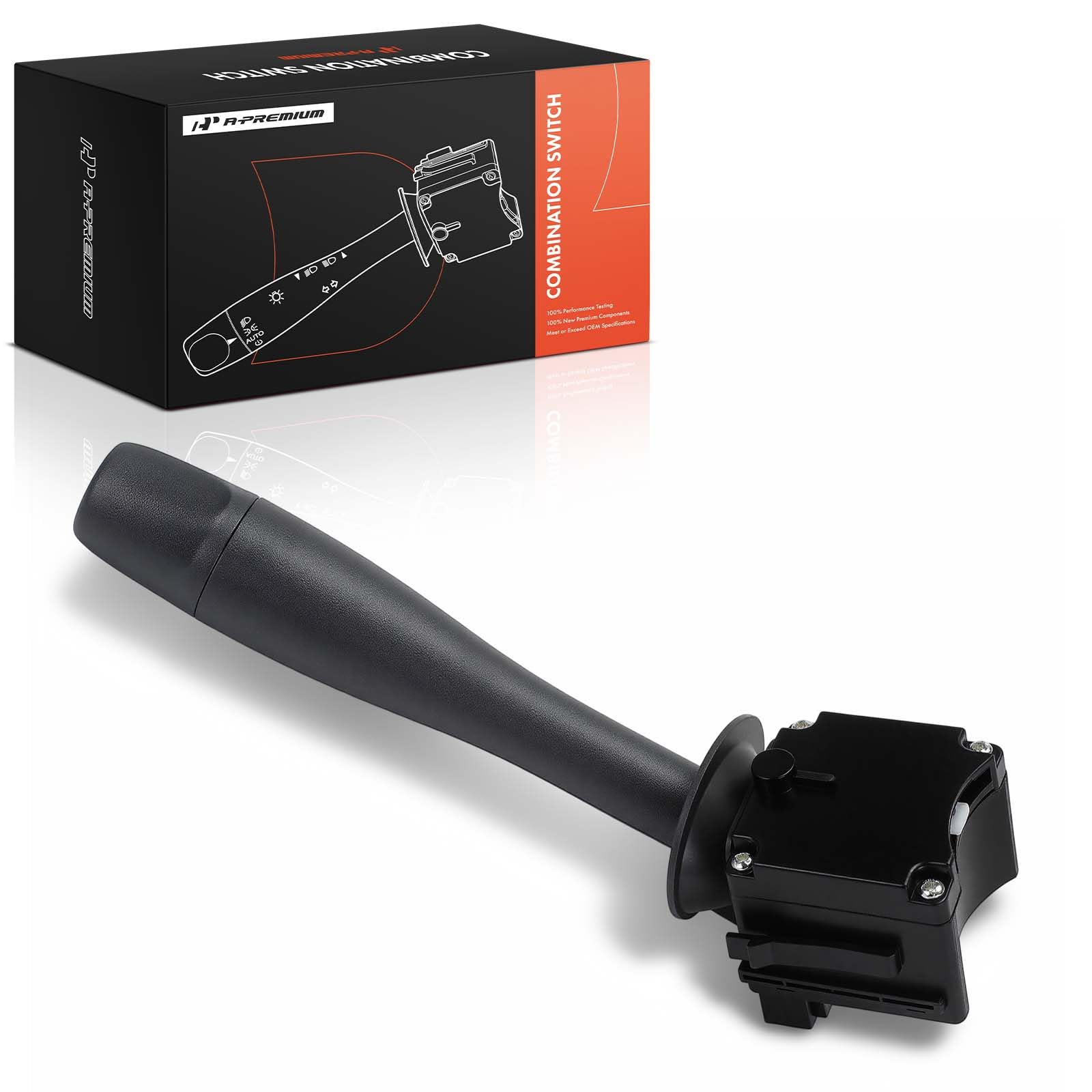 A-Premium turn signal switch on workshop bench ready for replacement task