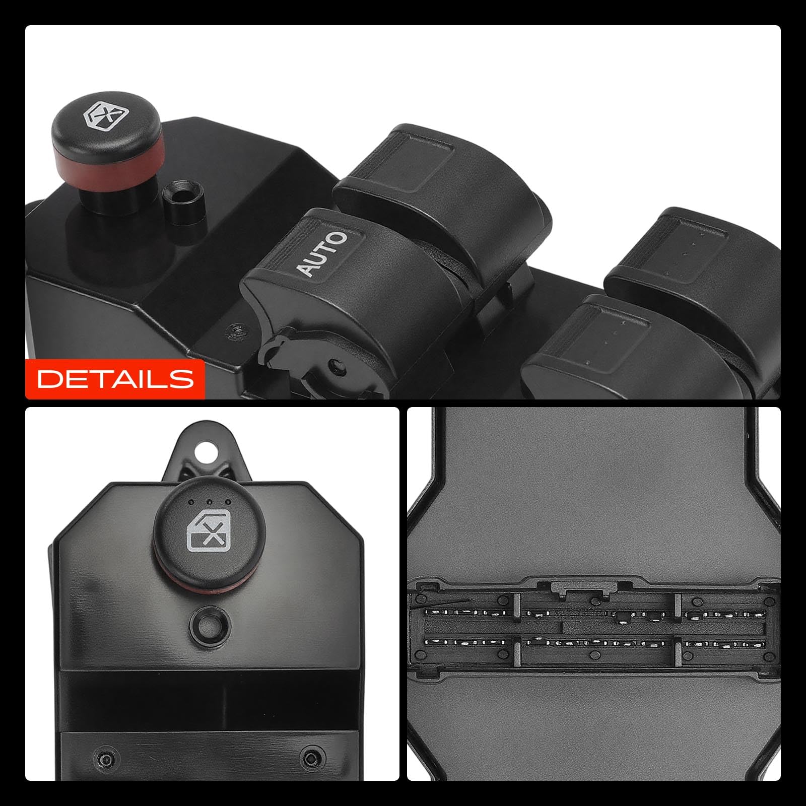 A-Premium packaging laid out with parts included for straightforward replacement