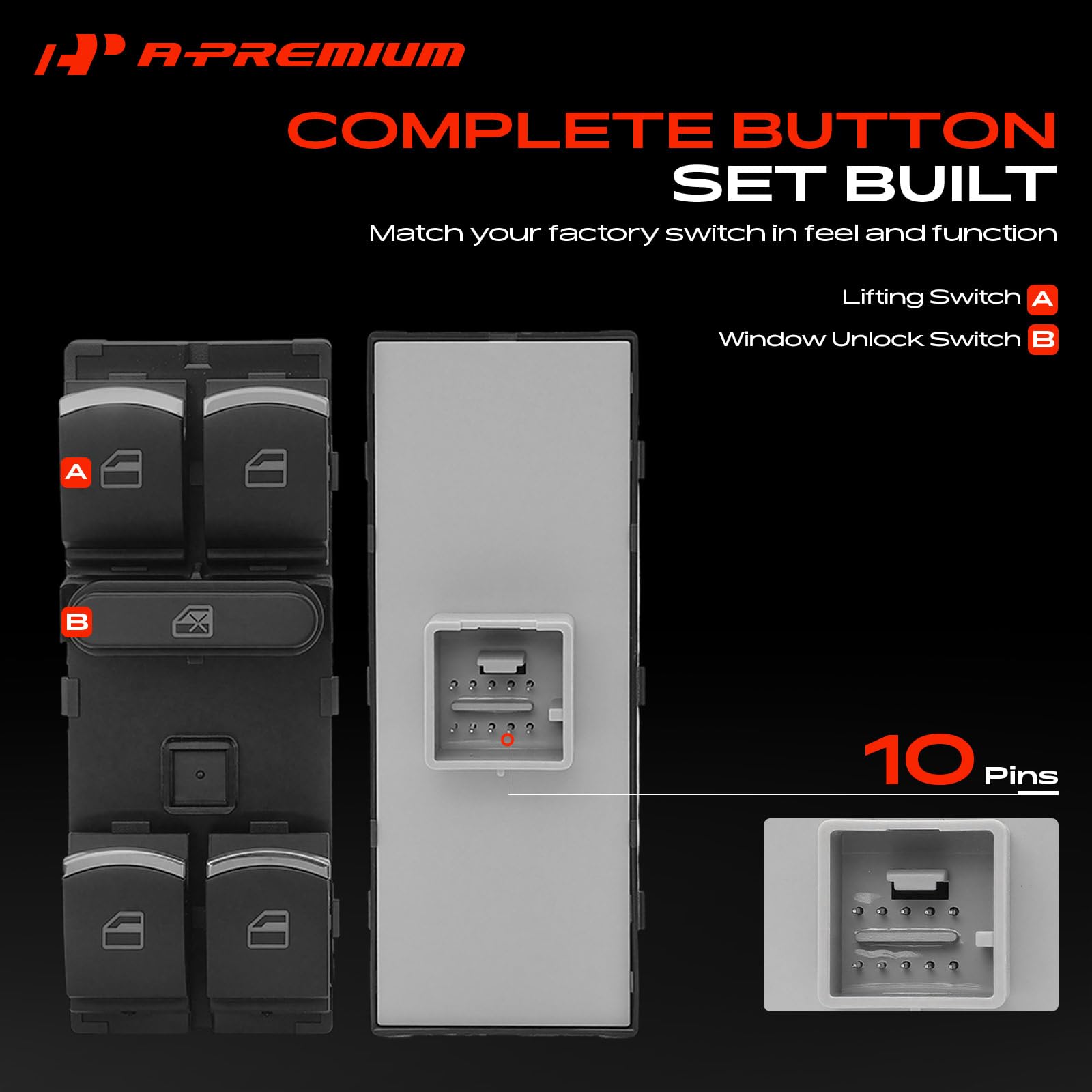A-Premium included removal tool displayed for safe panel removal