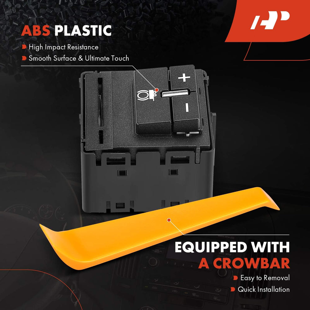 Side profile of A-Premium switch highlighting snap-fit mounting strength