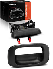 A-Premium front view of tailgate handle showing clean fit and restored function