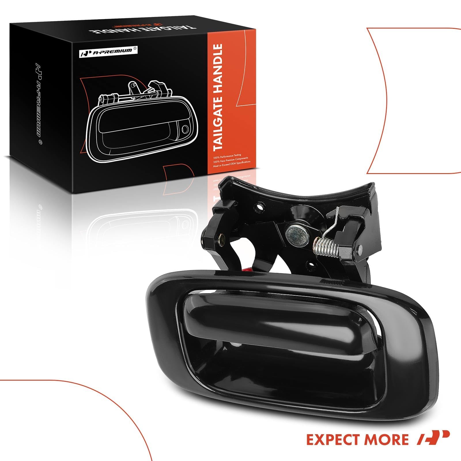 A-Premium packaged contents showing handle and included rod clips benefit