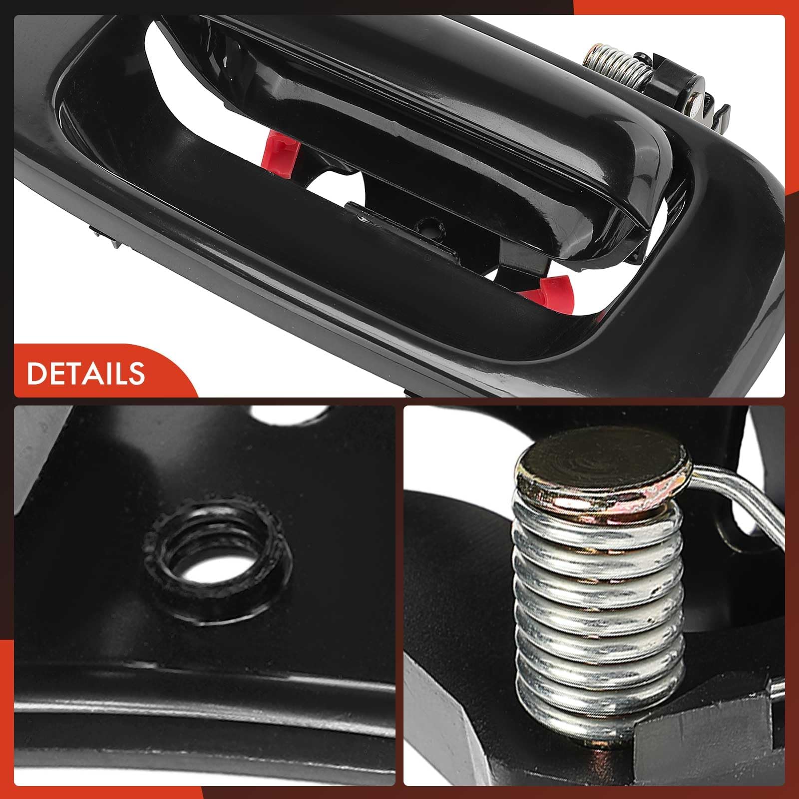 A-Premium handle beside ruler showing dimensions for accurate fit