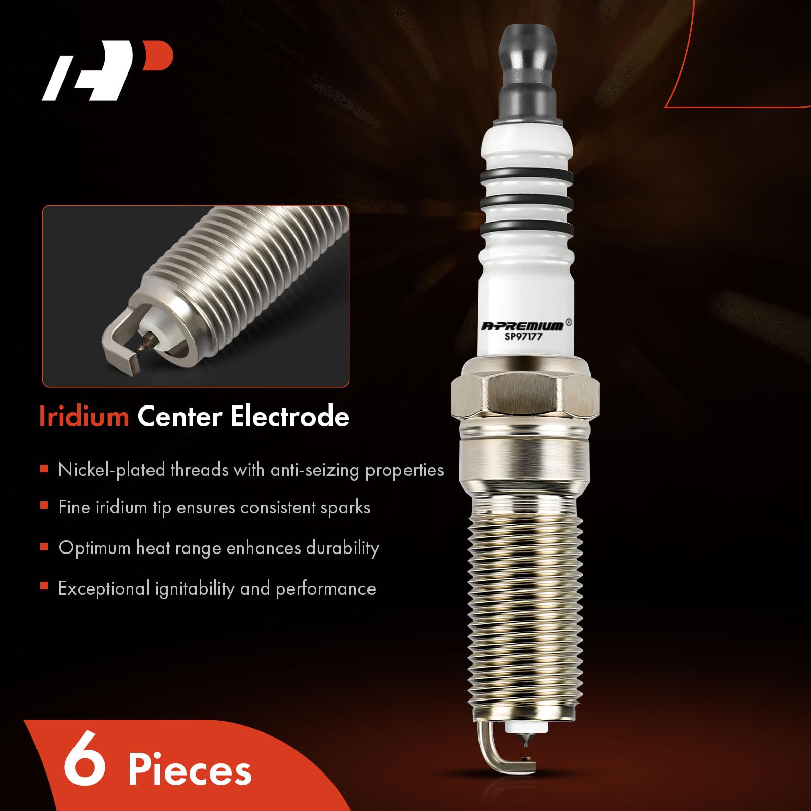 A-Premium thread and reach detail demonstrating correct engine fitment