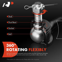 A-Premium 16 mm threaded stud detail demonstrating accurate thread fitment benefit