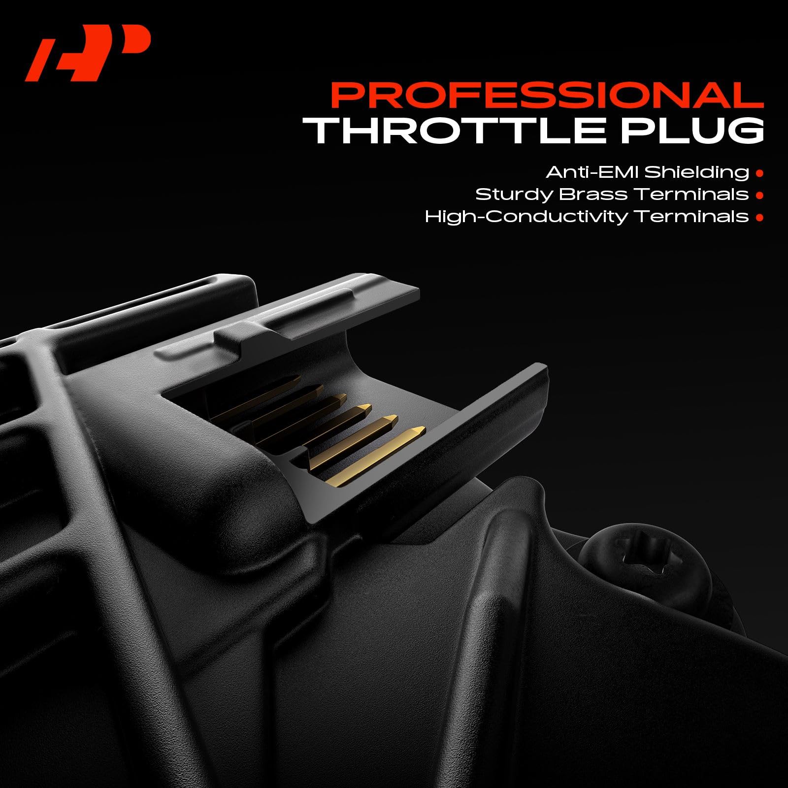 A-Premium throttle body bore close-up showing 2.64 inch opening for airflow benefit