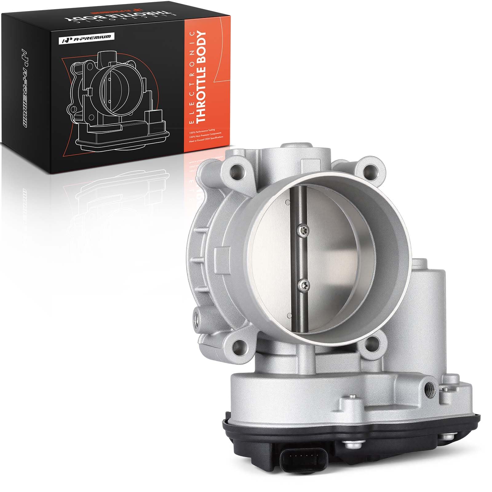 A-Premium front view showing throttle body fit and improved response