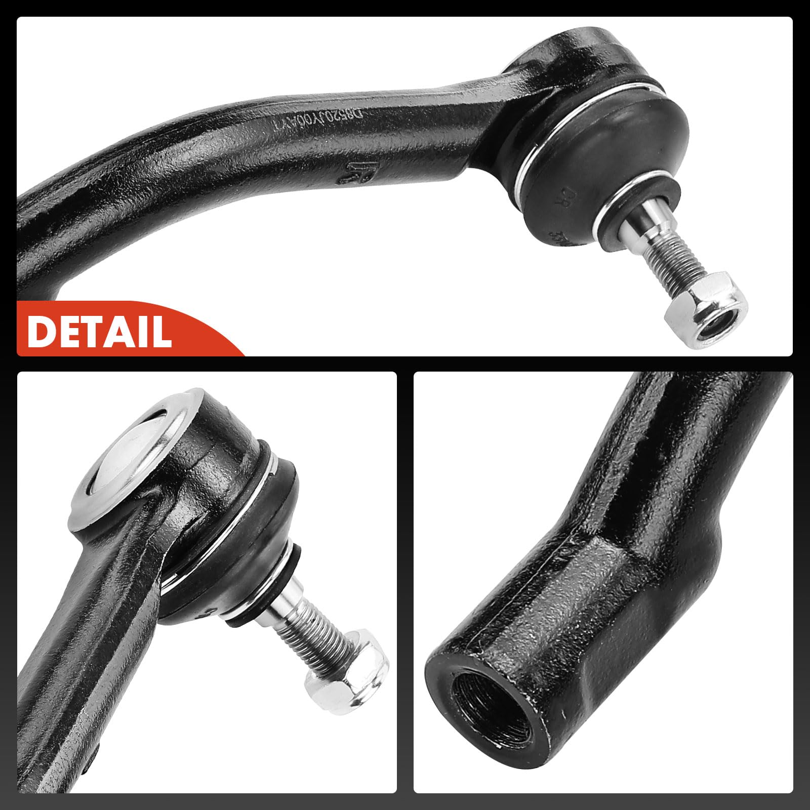 A-Premium accessories and hardware laid out for complete replacement convenience