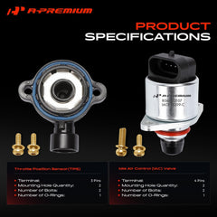 A-Premium TPS connector close-up showing correct pin layout for easy fitment