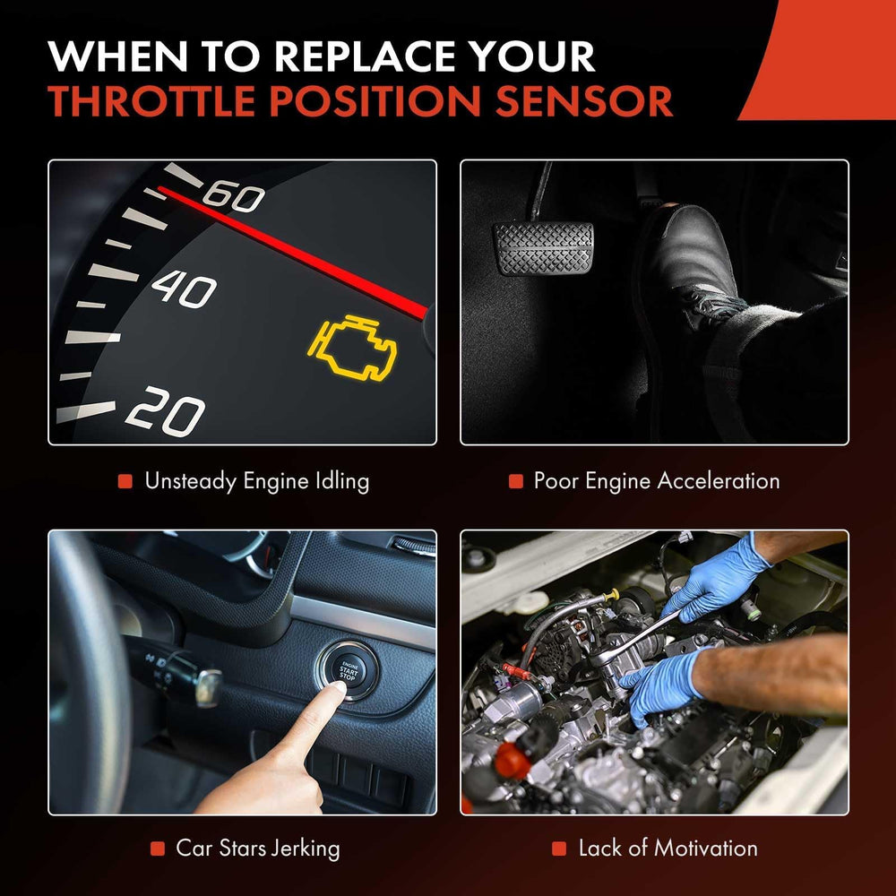 A-Premium TPS mounting bolt pattern visible for correct alignment benefit