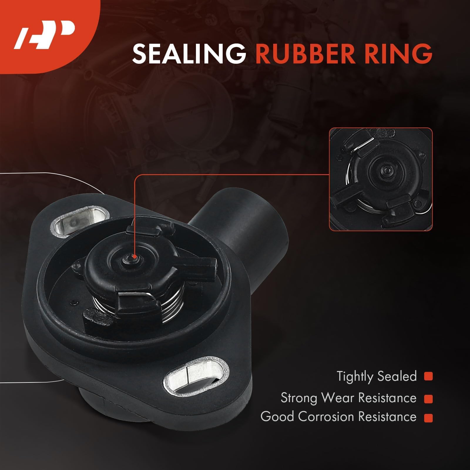 A-Premium TPS installed on throttle body demonstrating restored control