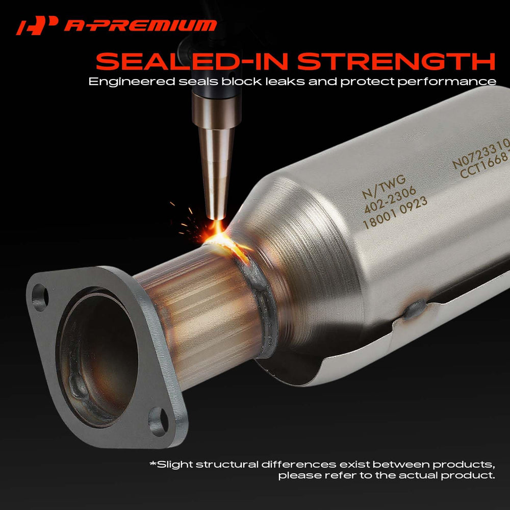 A-Premium installed under car demonstrating correct placement and improved exhaust flow