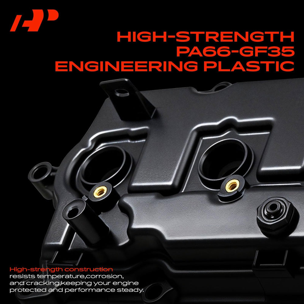 A-Premium valve cover mounting holes detail showing precision fit and leak prevention