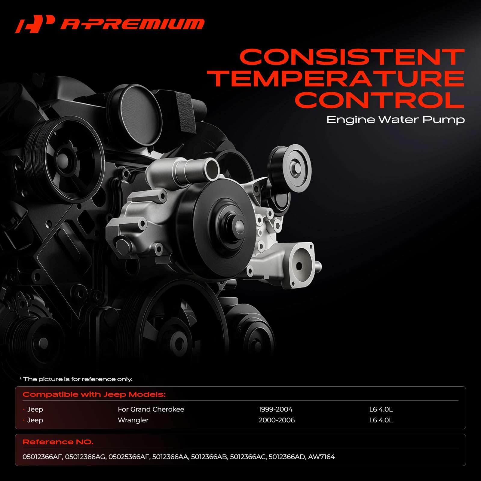 A-Premium side profile highlighting pump casing and outlet for easy installation
