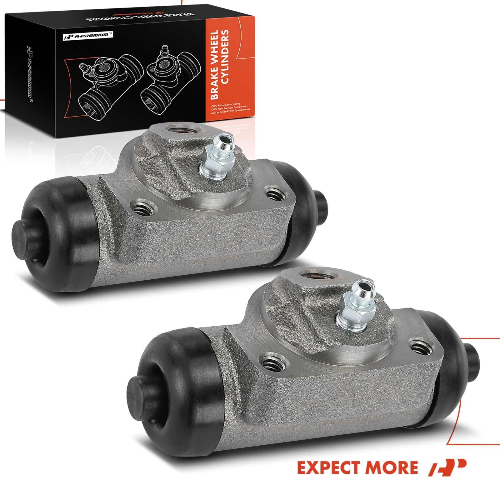 A-Premium packaged wheel cylinder ready to ship protecting the part during transit