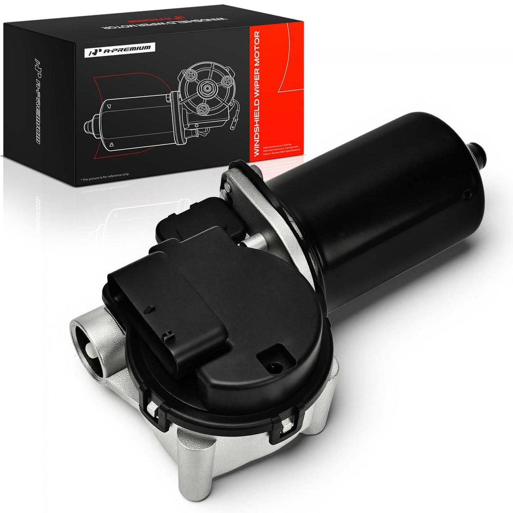 A-Premium motor boxed with parts showing everything needed for replacement