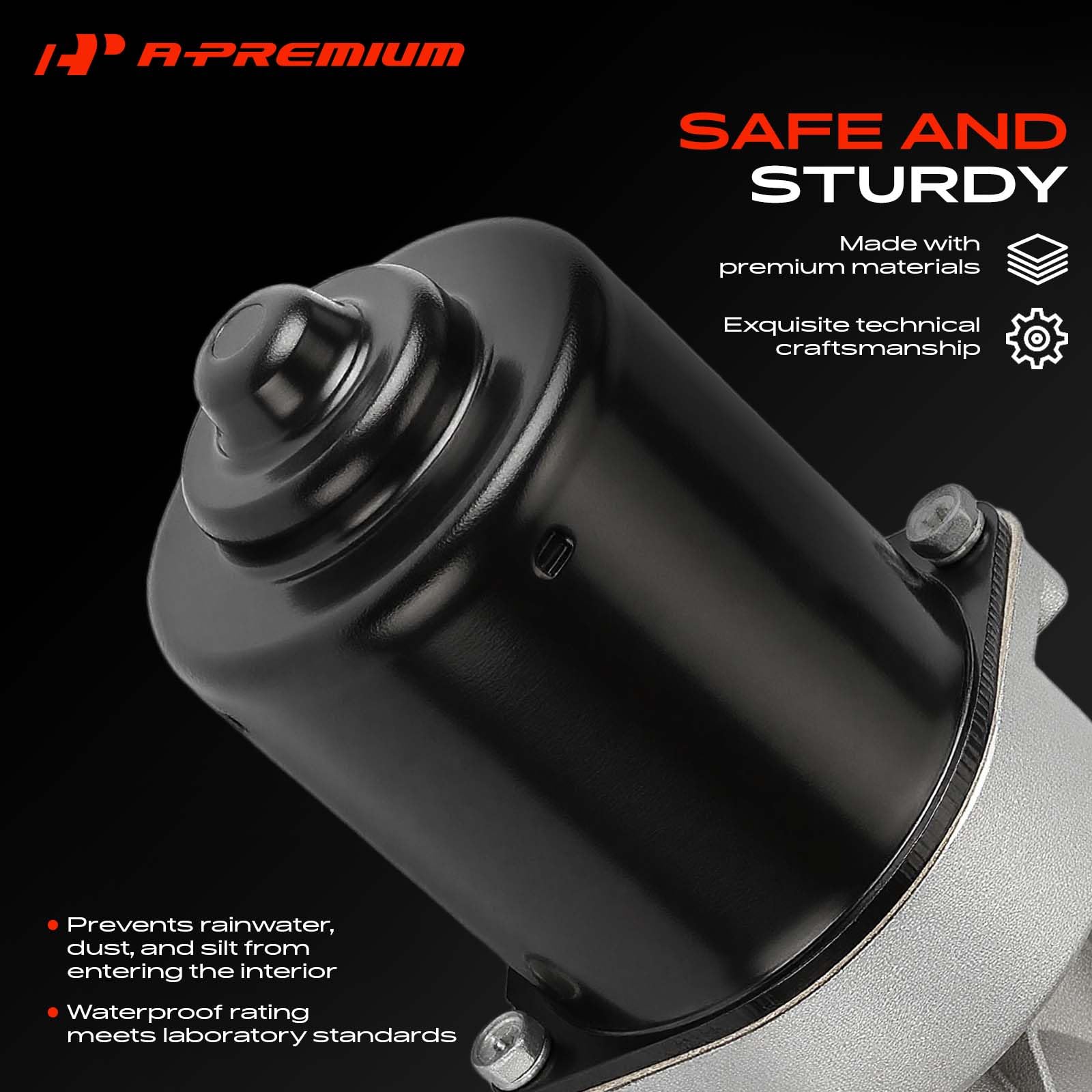 A-Premium side profile highlighting compact design and reliable fit