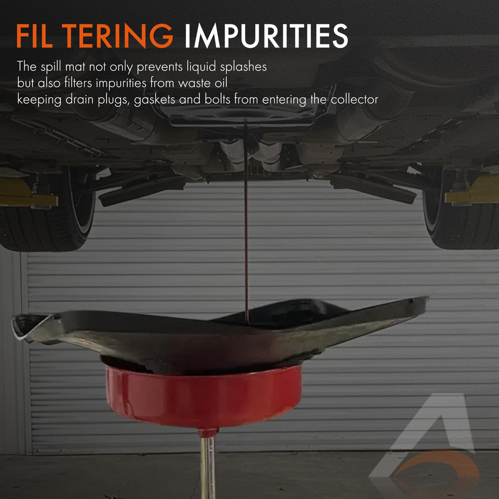 A-qrenium side profile of pan demonstrating low-profile stability and capacity