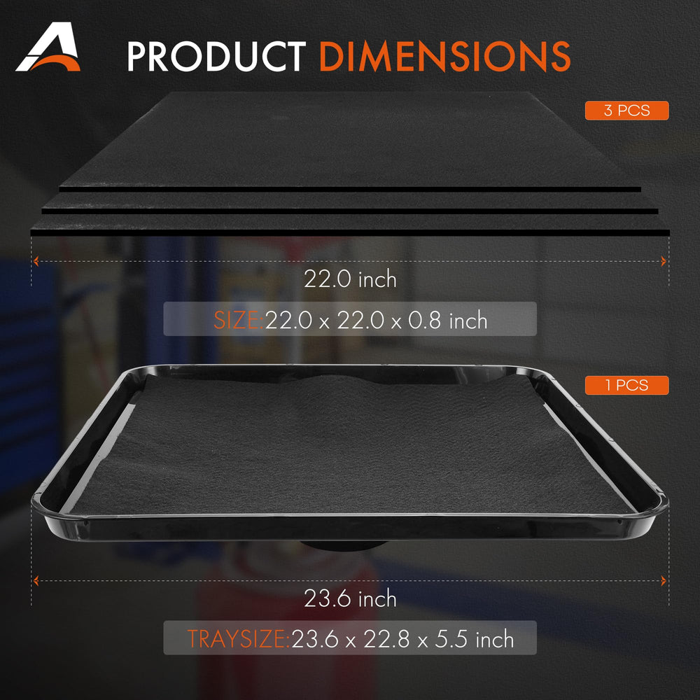 A-qrenium pan next to hand for scale showing compact portability benefit