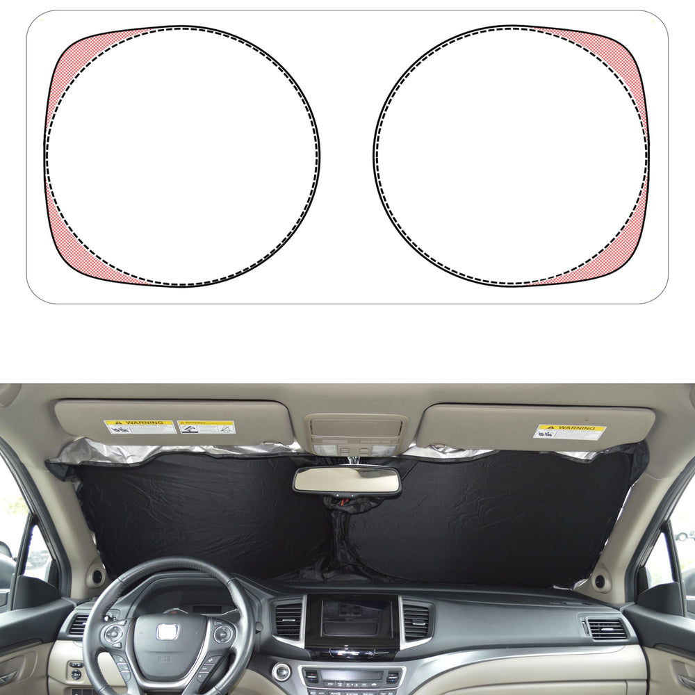A1 Shades packaging front view showing product and pouch, clear benefit: easy identification