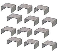 A.A stake pocket front view showing pocket opening and robust construction